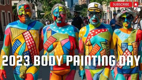 nyc bodypainting|20230723 NYC Bodypainting Day